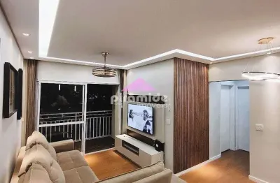 Apartamento semi-mobiliado com 2 dormitórios, 1suíte para venda, 68 m² por r$ 645.000 - jardim amér
