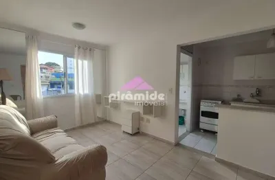 Apartamento com 1 dormitório para alugar, 50 m² por R$ 1.900,00 aluguel/mês - Monte Castelo - São J