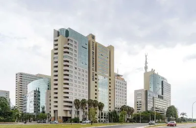 Brasil xxi suítes - flat mobiliado c/ varanda no centro de brasília