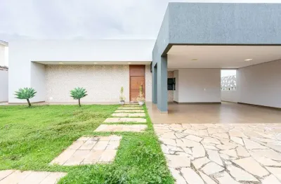 Guara park casa térrea c/ espaço gourmet - cond. fechado - lote 800m2