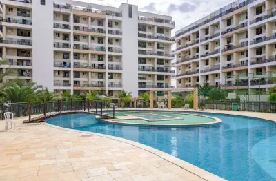 Tagualife: apto mobiliado, com varanda gourmet e vista para a piscina