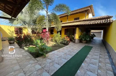 Casa para venda em saquarema, leigos, 3 dormitórios, 3 suítes, 4 banheiros