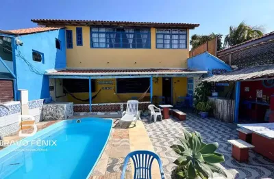 Casa para venda em saquarema, gravatá, 9 dormitórios, 1 suíte, 6 banheiros