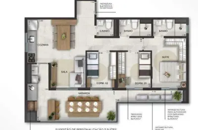 Unidade 1º andar - apto 3dorm/1suíte - 85,58m² - massaguaçu - caraguatatuba-sp