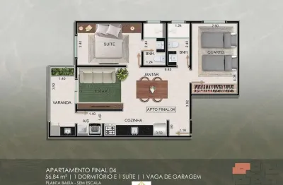 Apartamento com 2 quartos à venda no Centro, Ubatuba 