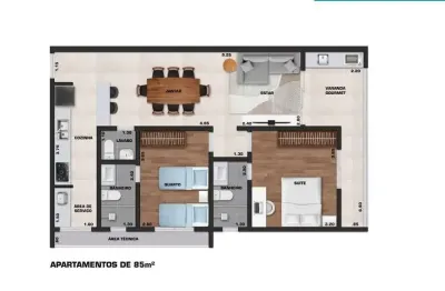 Apartamento com 2 quartos à venda no Centro, Ubatuba 