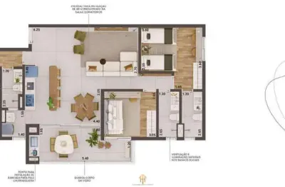 Apto 3dorm/2suítes- 102,94m² - massaguaçu - caraguatatuba-sp