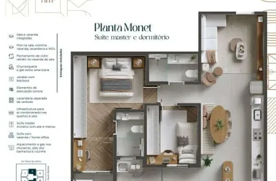 Apartamento com 2 quartos à venda na Avenida Paulo Beker, 27, Vila Adyana, São José dos Campos