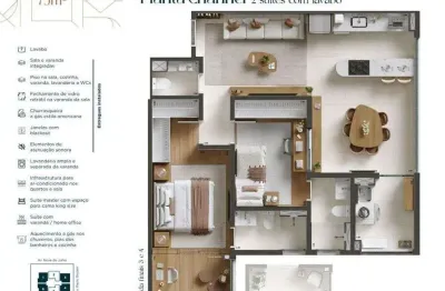 Apartamento com 2 quartos à venda na Avenida Paulo Beker, 27, Vila Adyana, São José dos Campos