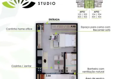 Apartamento com 1 quarto à venda em Perequê Açu, Ubatuba 