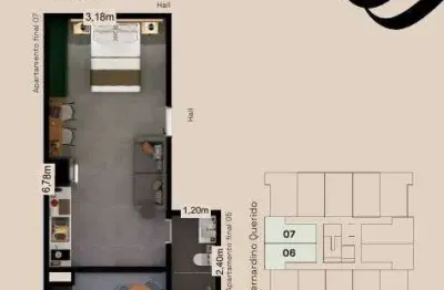 Apartamento com 1 quarto à venda em Itaguá, Ubatuba 