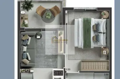 Apartamento com 1 quarto à venda na rua casa do ator, 544, vila olímpia, são paulo, 27 m2 por r$ 440.000