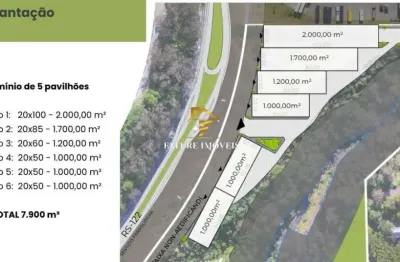 Terreno comercial à venda na rua jacob luchesi, 5106, santa lúcia do piaí, caxias do sul por r$ 8.500.000