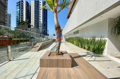 Apto com vista mar e 2 quartos para venda, caiçara.