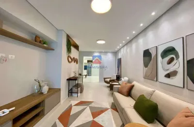 Apartamento frente mar com 3 dormitórios  para venda, mirim