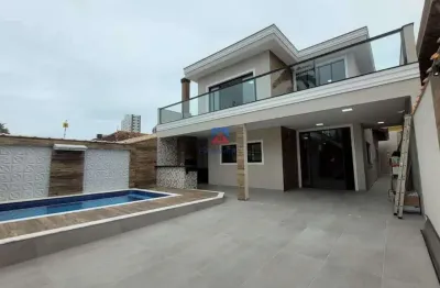 Sobrado alto padrão,  flórida, praia grande - r$ 1.4 mi