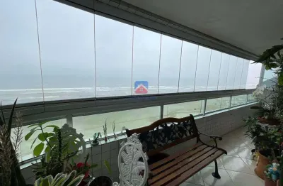 Apartamento para venda frente mar com vista total 3 dorm.