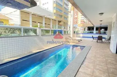 Apartamento com 2 dorms, guilhermina, praia grande - r$ 650 mil, cod: 70835929