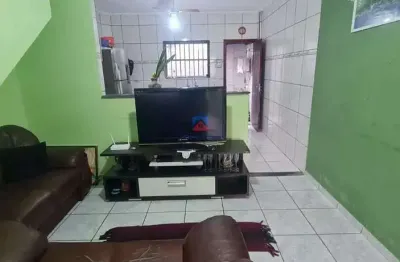Sobrado com 2 dorms, solemar, praia grande - r$ 270 mil, cod: 70836175
