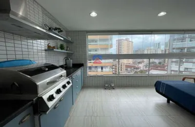 Apartamento com 3 quartos, caiçara, praia grande - r$ 750 mil, cod: 70836564