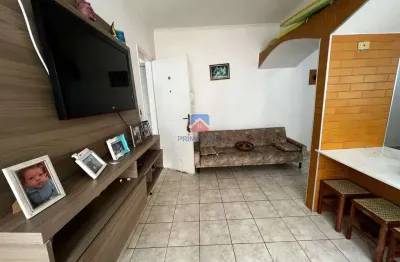 Apartamento com 1 quarto, caiçara, praia grande - r$ 212 mil, cod: 70837133