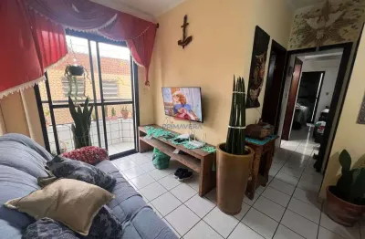 Apartamento com 2 quartos, caiçara, praia grande - r$ 355 mil, cod: 70837138