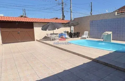Casa com 2 quartos, balneário maracanã, praia grande - r$ 590 mil, cod: 70837276