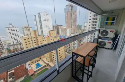 Apartamento com 1 quarto, Caiçara, Praia Grande - R$ 180 mil, Cod: 70837357