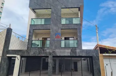 Casa de condomínio com 2 quartos, aviação, praia grande - r$ 385 mil, cod: 70837427