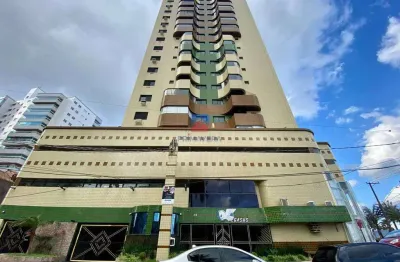 Apartamento frente mar com 3 quartos para venda, guilhermina.