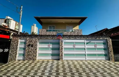 Casa de condomínio com 2 quartos, balneário maracanã, praia grande - r$ 340 mil, cod: 70837514