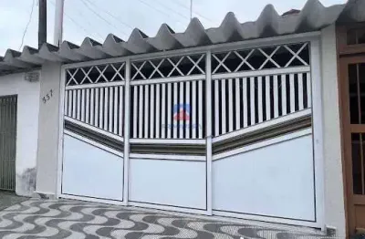 Casa com 2 quartos, balneário maracanã, praia grande - r$ 585 mil, cod: 70837984