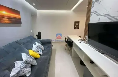 Apartamento com 1 quarto, caiçara, praia grande - r$ 462 mil, cod: 70838060