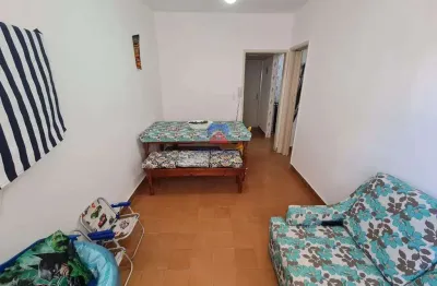 Apartamento com 1 quarto, caiçara, praia grande - r$ 270 mil, cod: 70838072