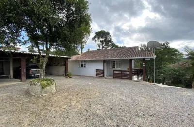 Casa com 2 dormitórios e terreno com 925,10m² no bairro serra alta em são bento do sul-sc