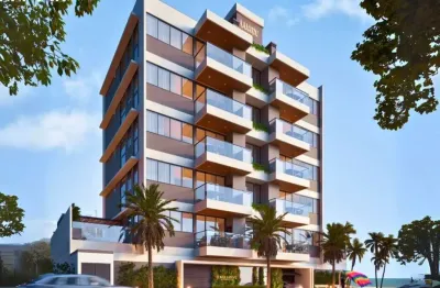 Apartamento vista mar com 3 dormitórios sendo 1 suíte em balneário piçarras-sc