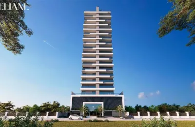 Apartamento com 1 suíte mais 2 demi-suítes no centro de balneário piçarras-sc