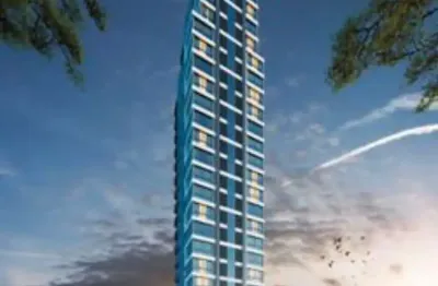 Apartamento com 84,25m² privativos com 2 suítes no centro de balneário piçarras-sc