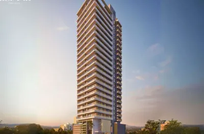 Apartamento decorado com 1 suíte e 2 demi-suítes no centro de balneário piçarras-sc