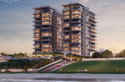 Apartamento luxo quadra mar com 4 suítes sendo 1 máster em balneário piçarras-sc