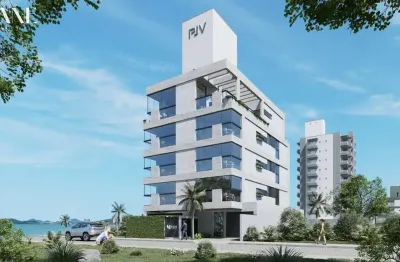 Apartamento quadra mar 2 dormitórios sendo 1 suíte em balneário piçarras-sc