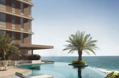 Apartamento alto padrão com 2 suítes a 100m da praia do quilombo em penha-sc