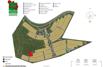 Casa de condomínio com 3 quartos à venda, 110m² - jardins frankfurt