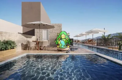 Lançamento à venda, 1 suíte, na praia das toninhas, ubatuba, sp