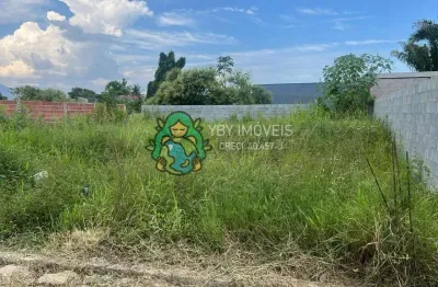 Terreno de 360m² de esquina, murado e aterrado, mirante caraguá.