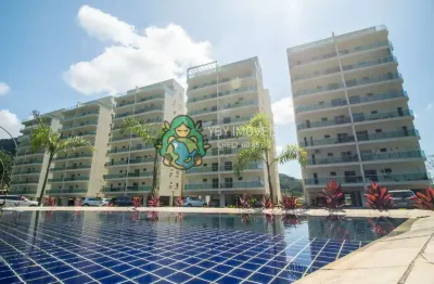 Apartamento mobiliado para locação no cidade jardim, caraguatatuba