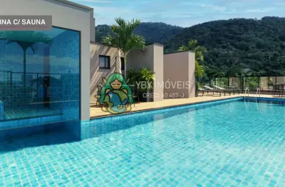 Pré-lançamento alpha side, com duas suítes, praia das toninhas, ubatuba.