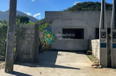Casa nova em construção em massaguaçu, 2 dormitórios, suíte e financiamento bancário