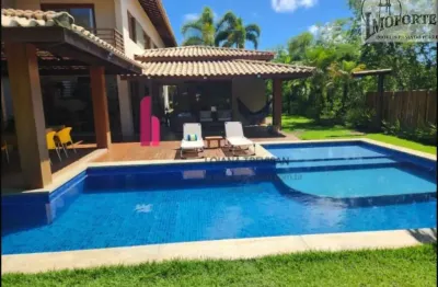 Casa em condomínio fechado com 4 quartos à venda na Condomínio Das Acácias, 100, Praia do Forte, Mata de São João