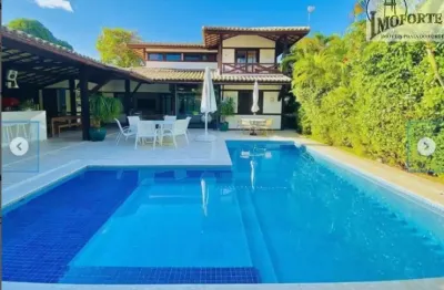 Casa em condomínio fechado com 5 quartos para alugar na Avenida Do Farol, 100, Praia do Forte, Mata de São João